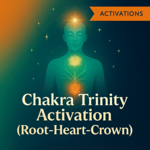 Chakra Trinity Activation (Root-Heart-Crown)