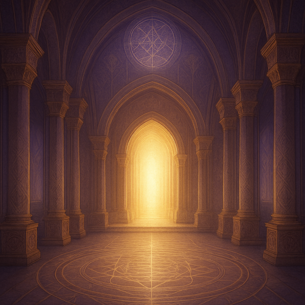 Temple Journey Light Field