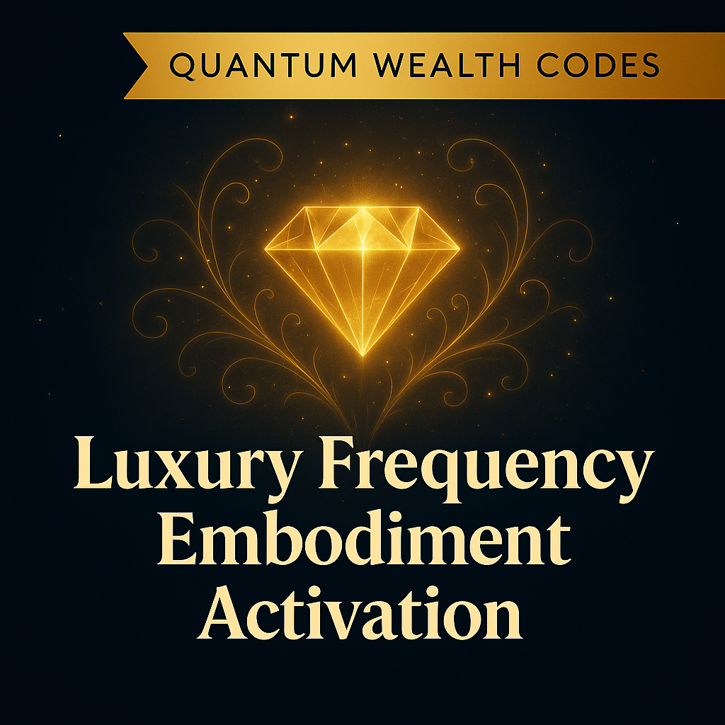 Luxury Frequency Embodiment Activation