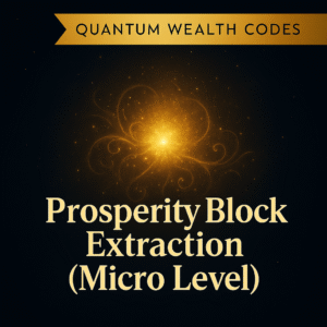 Prosperity Block Extraction (Micro Level)