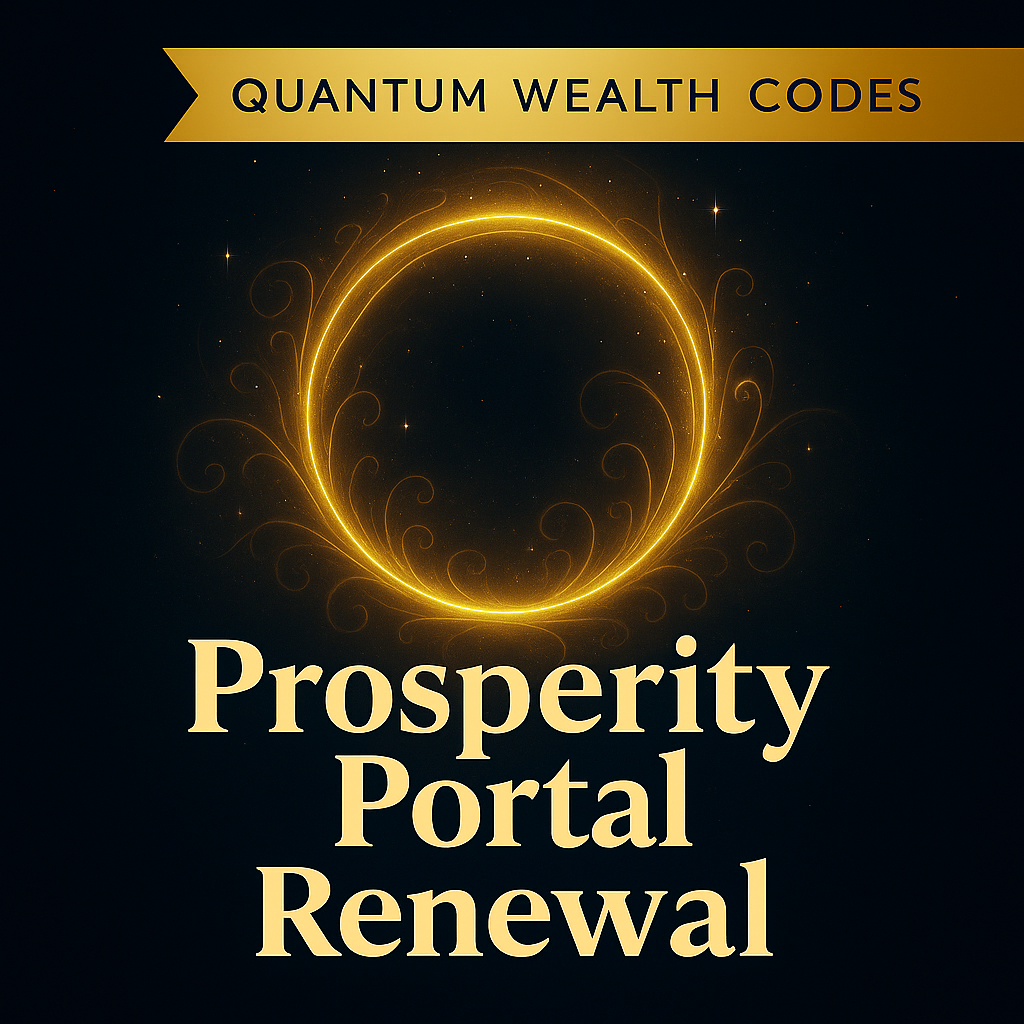 Prosperity Portal Renewal