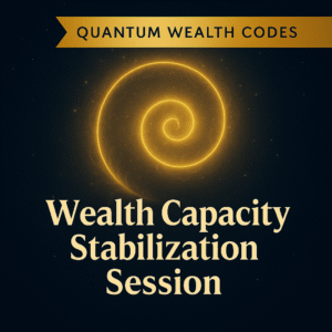 Wealth Capacity Stabilization Session